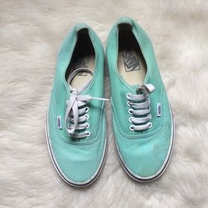 Mint Green Vans